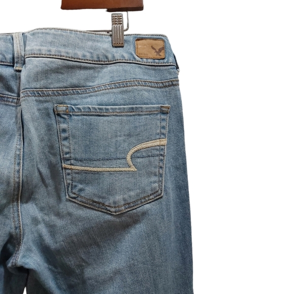 American eagle women's 12 artist crop jeans - Picture 5 of 5